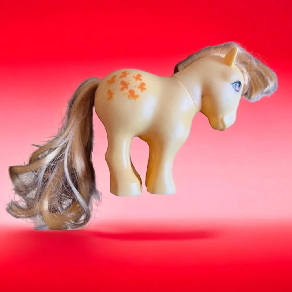 Vintage My Little Pony G1 Flat Foot Butterscotch 1982‎ Hasbro